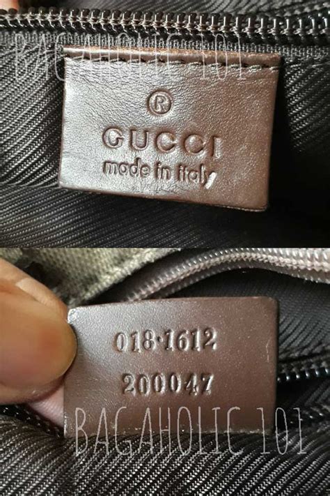 how to check Gucci handbags